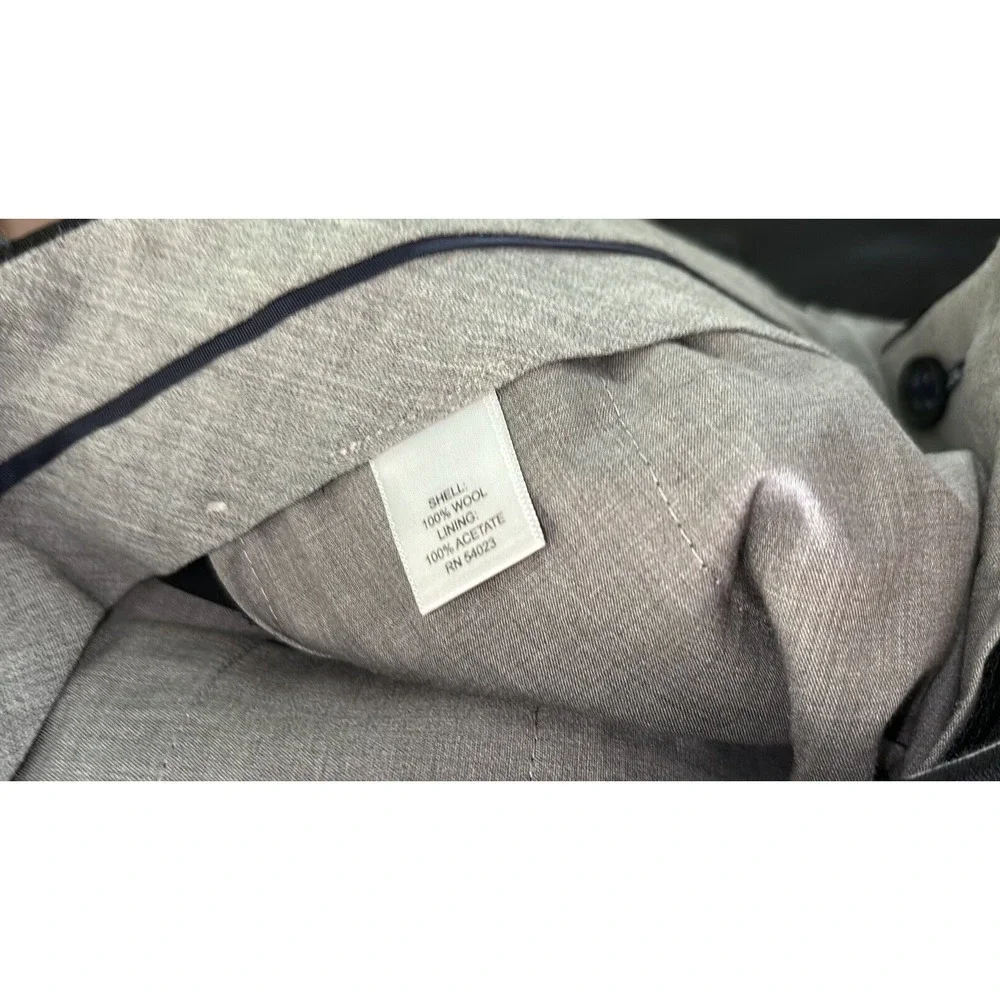 Banana Republic Classic‎ Fit Men's 100% Wool Pants Size 37x34 Tagged 34/34